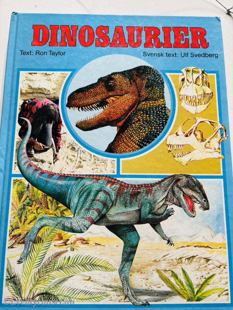 Ron Taylor. Dinosaurier. 1985. Barnebok.
