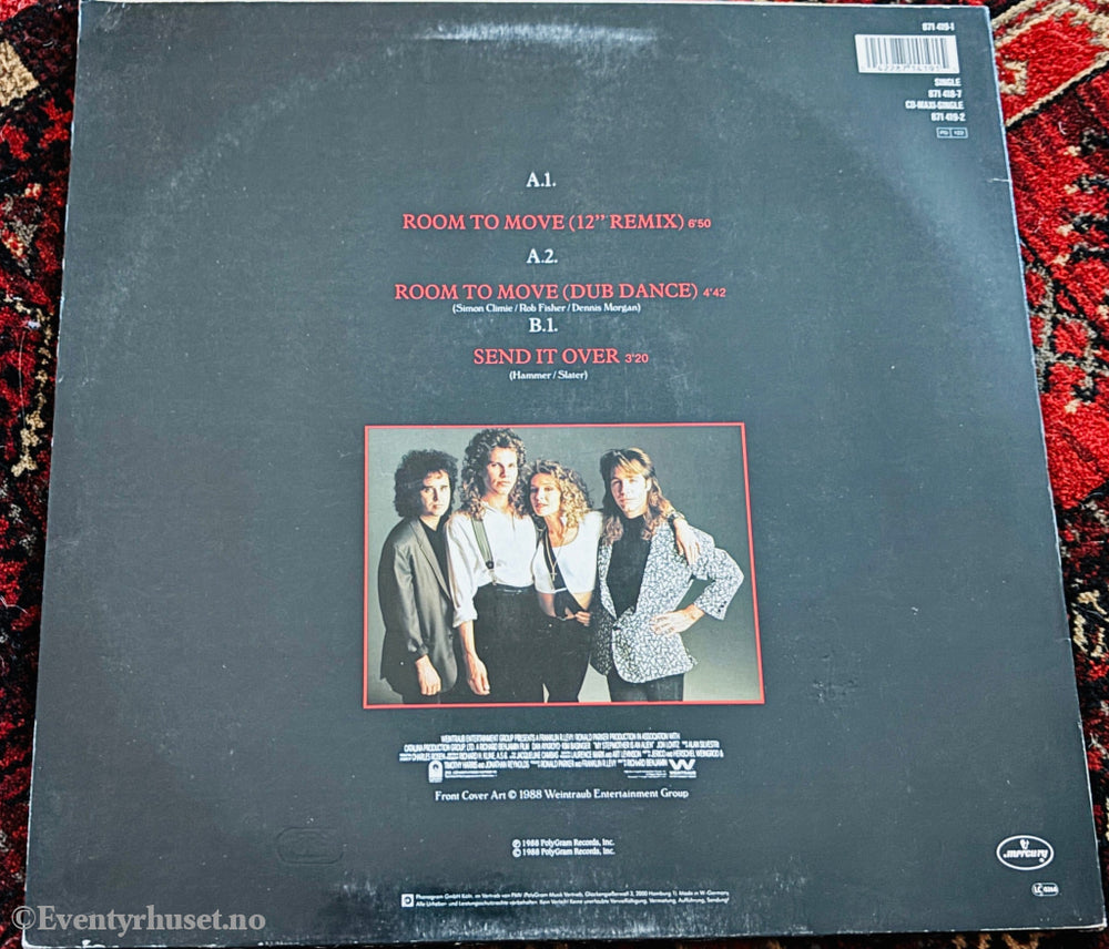 Room to Move - My Stepmother Is an Alien LP.