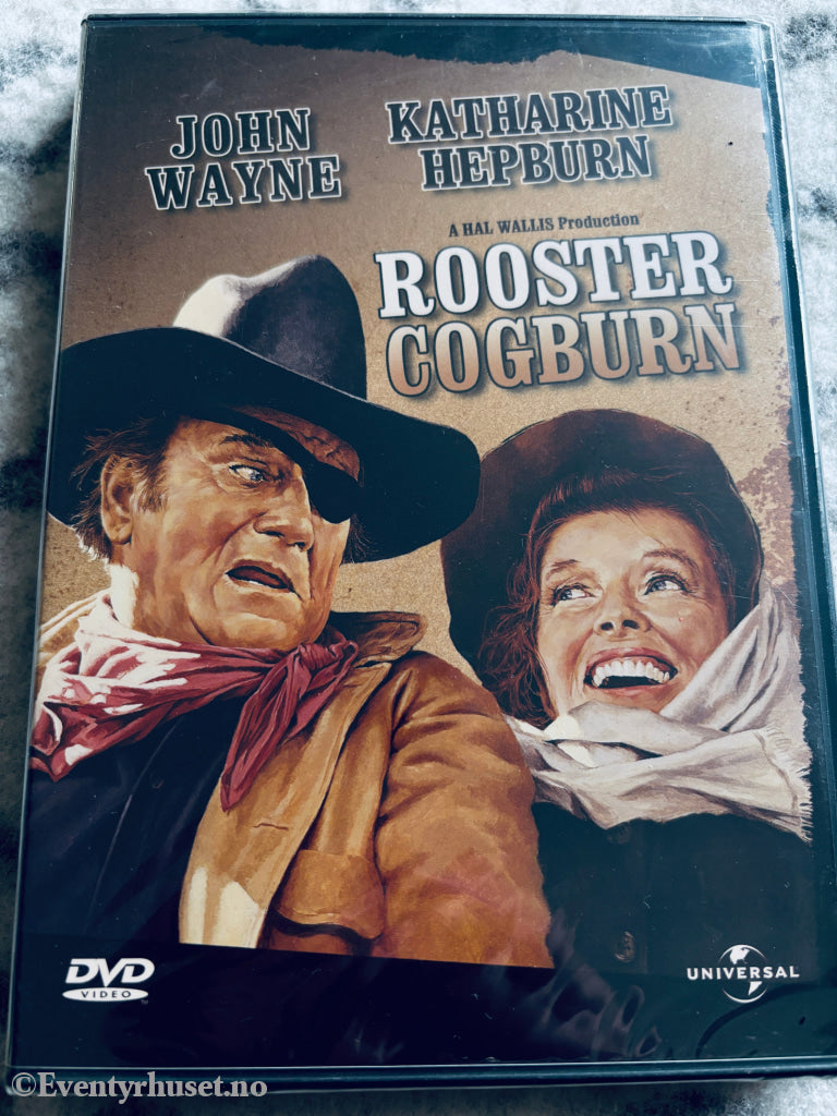 Rooster Cogburn. DVD. Ny i plast!