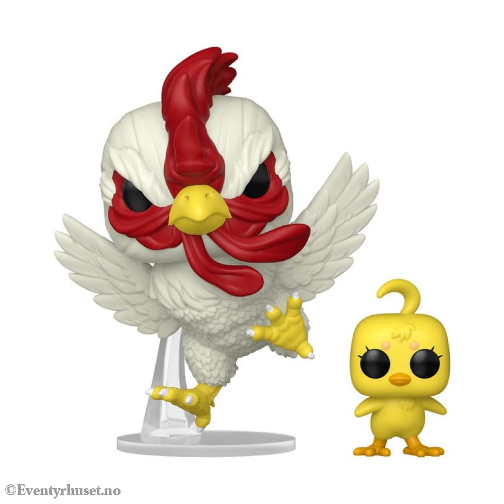 Rooster Fighter POP!&Buddy Vinyl Figure Keiji & Piyoko 9 cm Collectibles