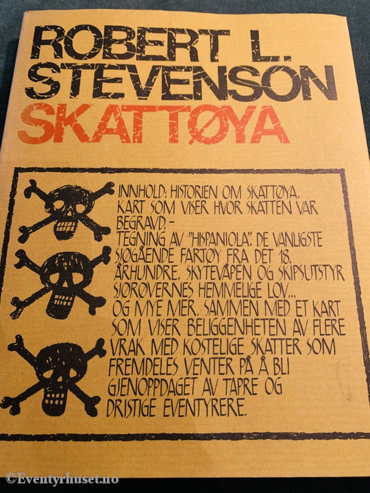 Ropert L. Stevenson. 1975. Skattøya. Fortelling