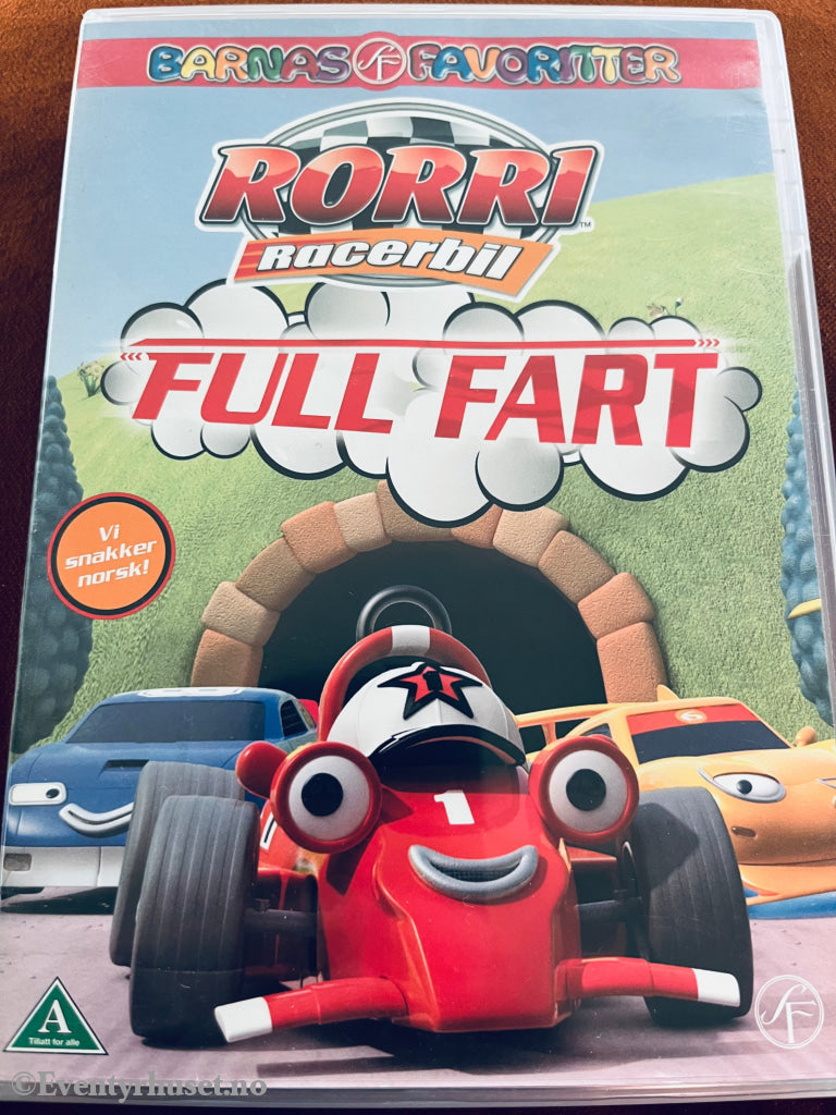 Rorri - Racerbil. Full Fart. 2008. Dvd. Dvd