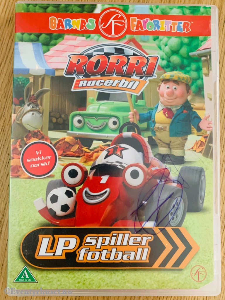 Rorri - Racerbil. Lp Spiller Fotball. 2008. Dvd. Dvd