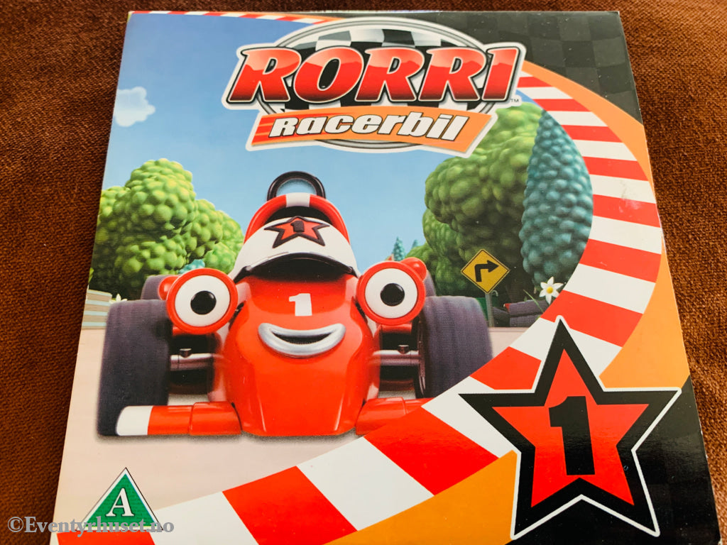 Rorri Racerbil. Vol. 1. DVD slipcase. DVD