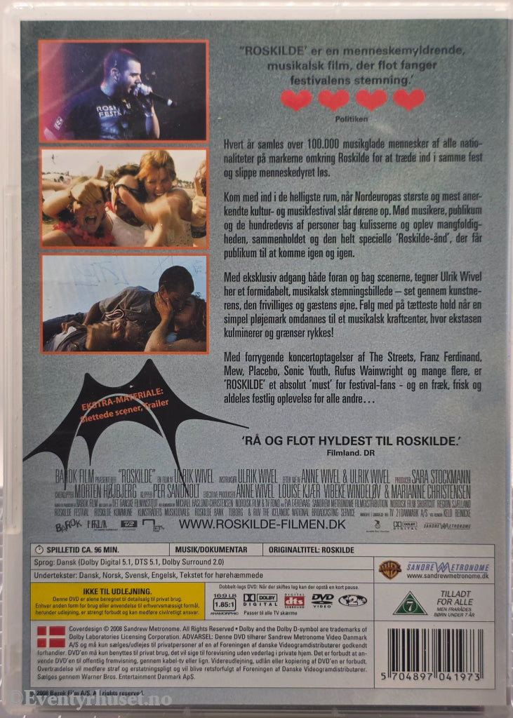 Roskilde. 2002. DVD.