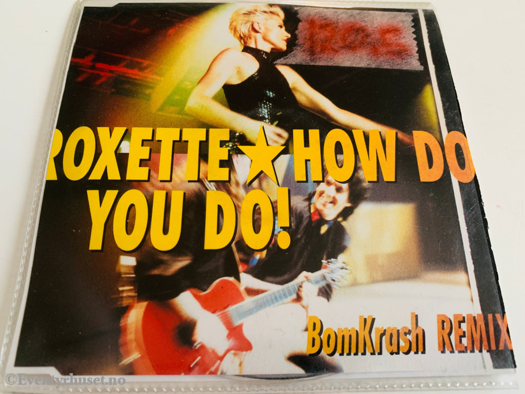 Roxette (1992) - How Do You Do! (Remix) - CD singel