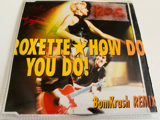 Roxette (1992) - How Do You Do! (Remix) - CD singel