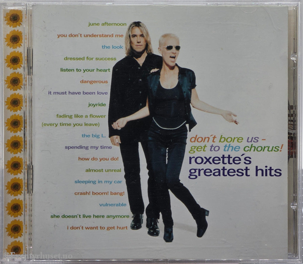 Roxette. Don't Bore Us - Get to the Chorus!. 1995. Musikk-CD.
