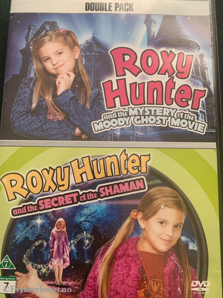 Roxy Hunter And The Mystery Of Moody Ghost Movie / Secret Shaman. Dvd Samleboks.