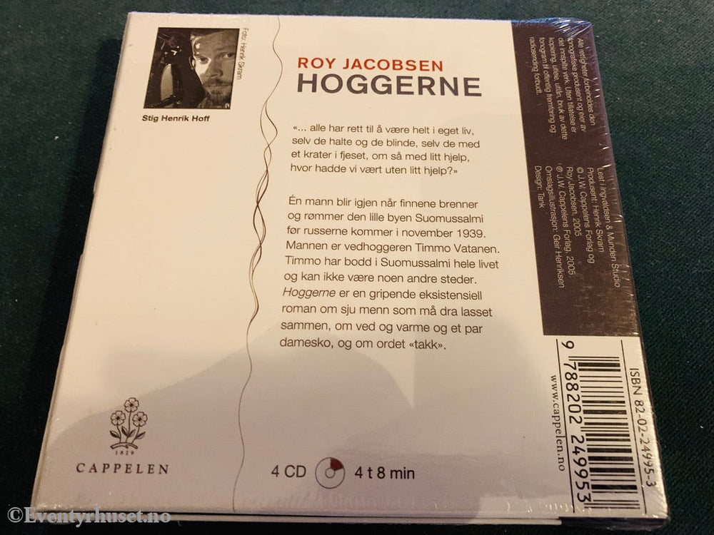 Roy Jacobsen. 2005. Hoggerne. Lydbok På 4 Cd. Ny I Plast!