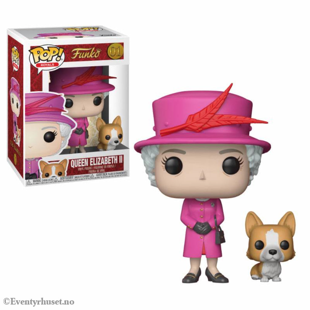Royal Family POP! Vinyl Figure Queen Elizabeth II 9 cm Collectibles