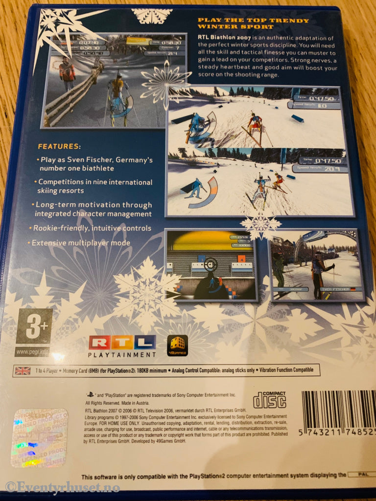 Test de RTL Biathlon 2009 sur PS2 par Test de RTL Biathlon 2009 sur PS2 par