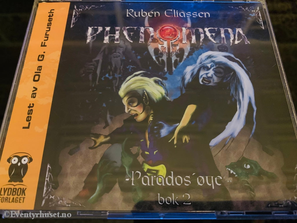 Ruben Elliassen. Phenomena - Parados Øya (Bok 2). Lydbok På 4 Cd.