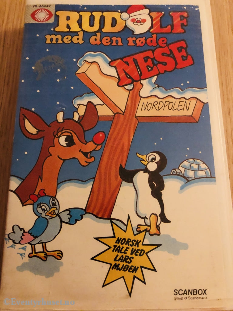 Rudolf Med Den Røde Nese. 1949. Vhs Big Box.