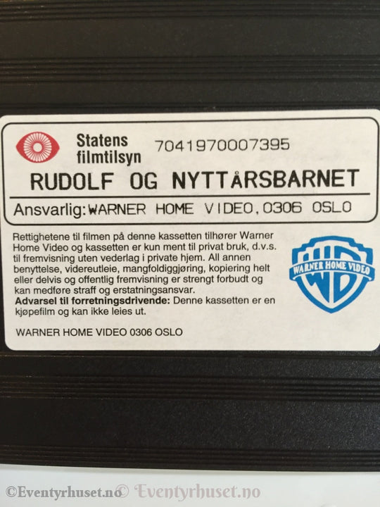 Rudolf Og Nyttårsbarnet. 1975. Vhs. Vhs