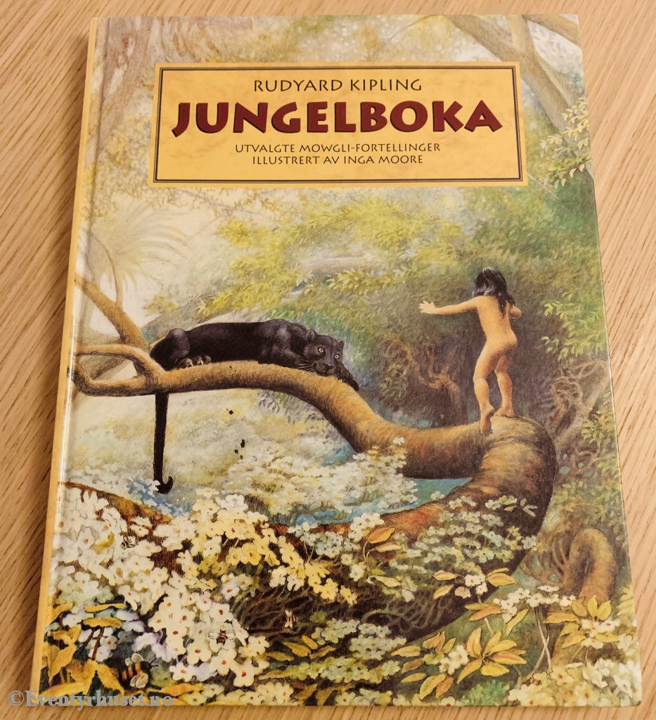 Rudyard Kipling. 1993. Jungelboka. Fortelling