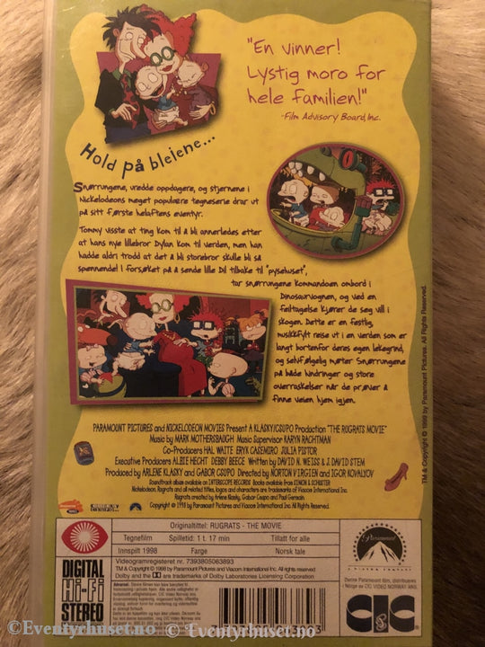 Rugrats Filmen. 1998. Vhs. Vhs