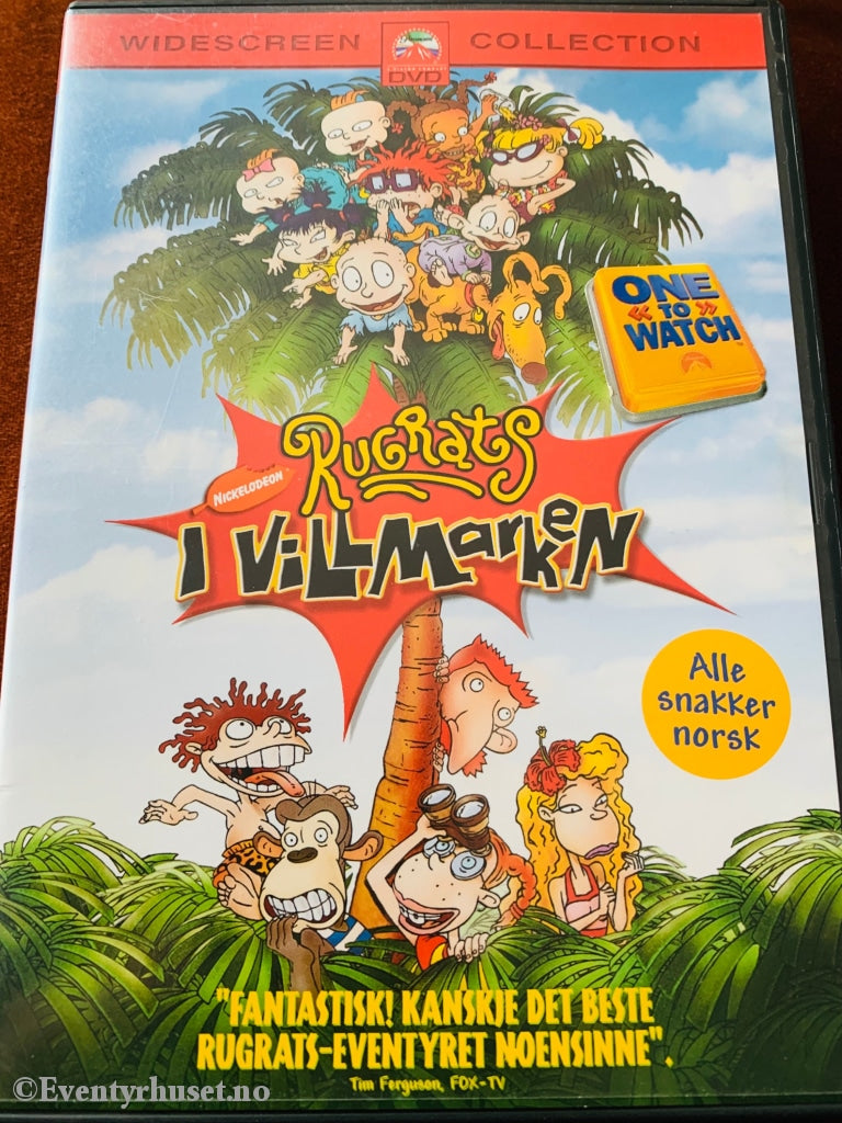 Rugrats I Villmarken. Dvd. Dvd