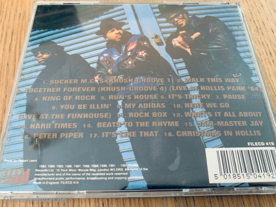 Run-DMC. Together Forever: Greatest Hits 1983–1991. 1991. Musikk-CD.