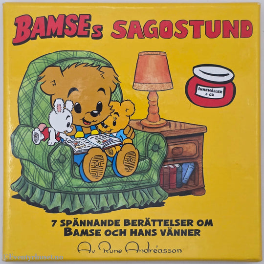 Rune Andréasson. 2007. Bamses Sagostund. Lydbok på CD. Walt Disney Home Video