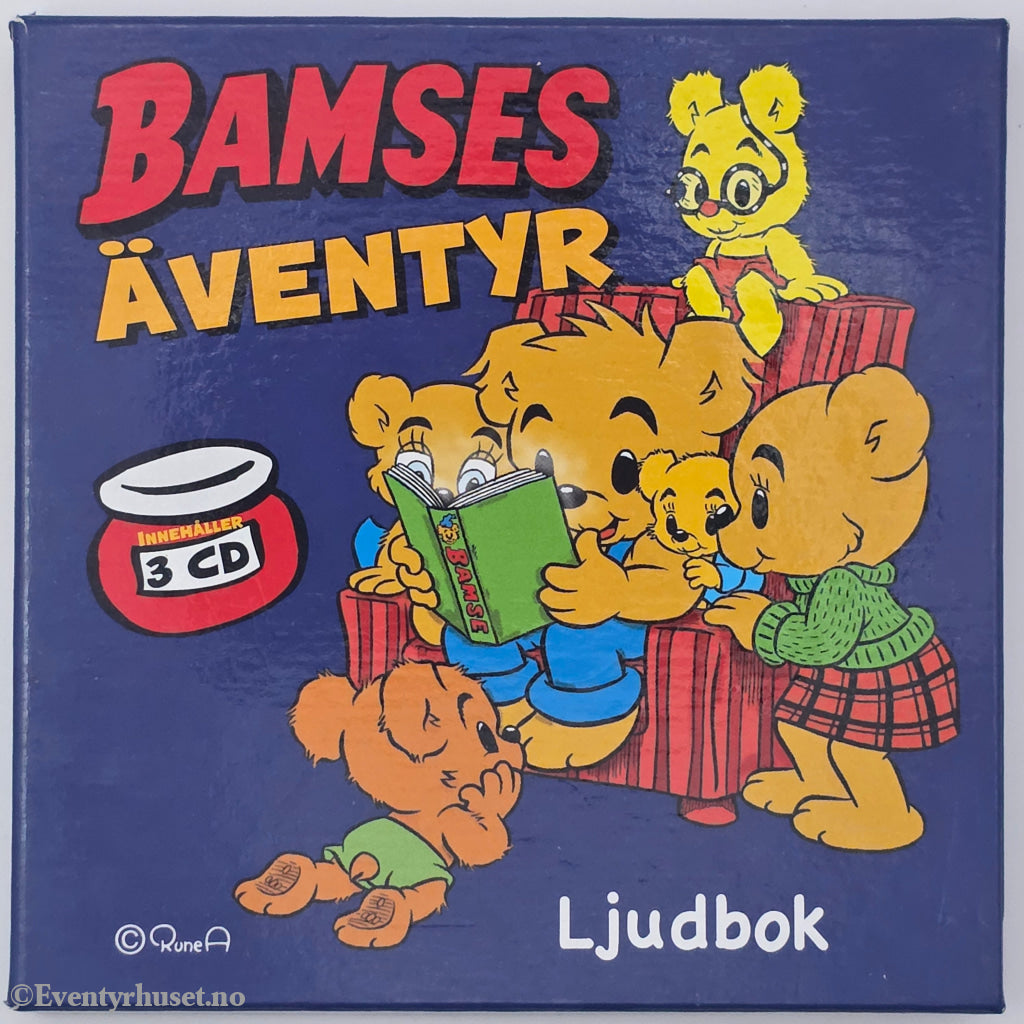 Rune Andréasson. 2011. Bamses Äventyr. Lydbok på CD. Walt Disney Home Video