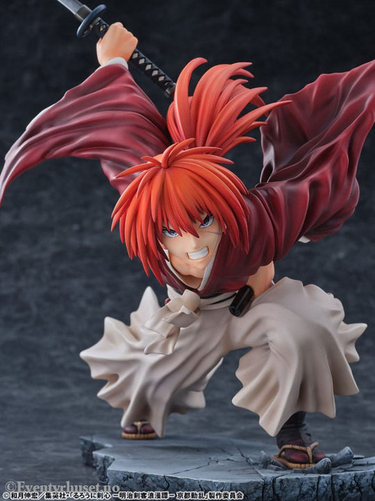 Rurouni Kenshin: Meiji Kenkaku Romantan Kyoto Douran PVC Statue 1/6 Kenshin Himura Dragon Flight of Heaven Ver. 26 cm