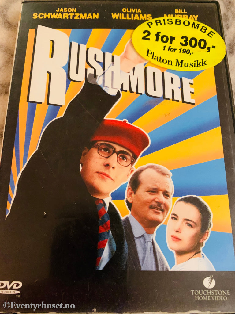 Rushmore. 1998. Dvd. Dvd