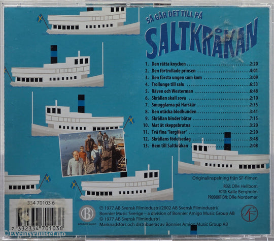 Så går det til på Saltkråkan – Astrid Lindgren. 2002. Lydbok på CD.