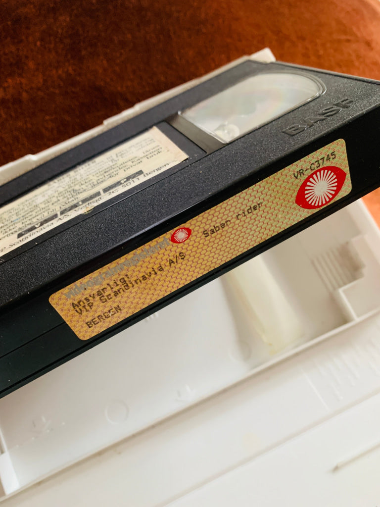 Saber Rider. 1988. VHS Big Box. VHS Big Box