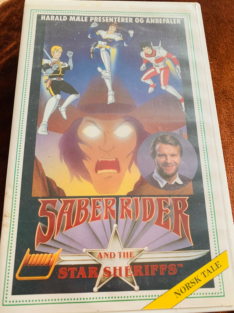 Saber Rider. 1988. VHS Big Box. VHS Big Box