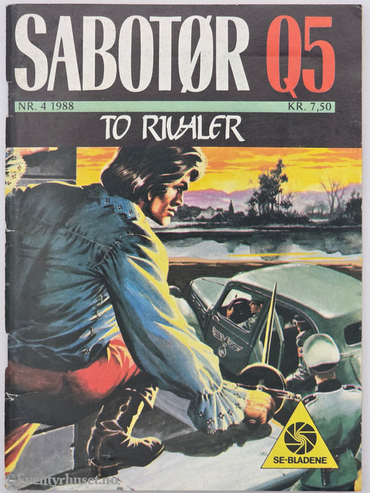 Sabotør Q5, nr. 4 1988. To rivaler. Hefte.