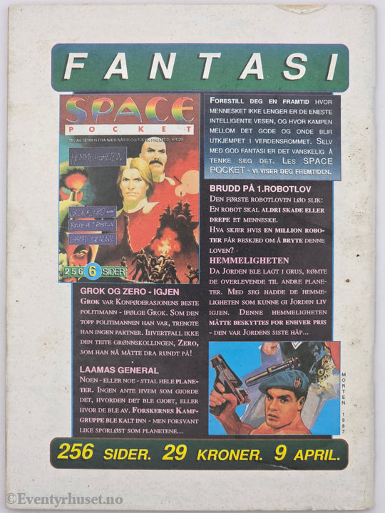 Sabotør Q5, nr. 4 1988. To rivaler. Hefte.