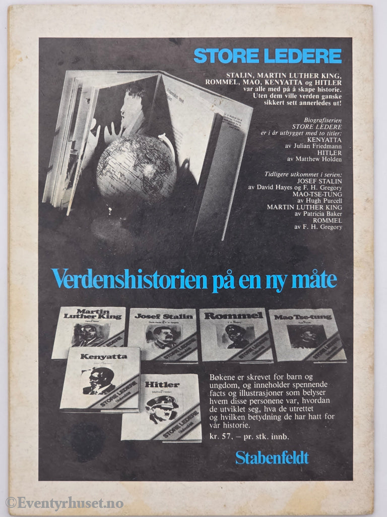Sabotør Q5. Oktober 1981. Desertøren. Hefte.