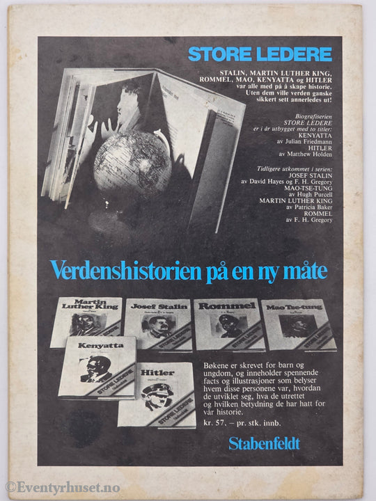 Sabotør Q5. Oktober 1981. Desertøren. Hefte.