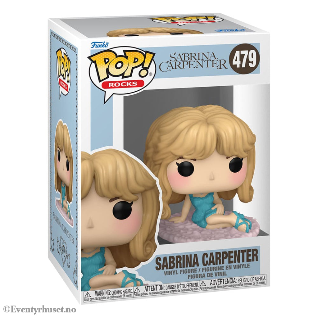 Sabrina Carpenter POP! Rocks Vinyl Figure Sabrina in Night Gown 9 cm Collectibles