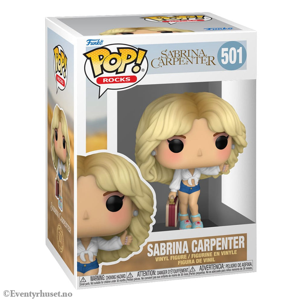 Sabrina Carpenter POP! Rocks Vinyl Figure Manchild 9 cm Collectibles