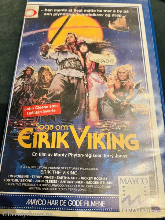 Saga om Eirik Viking (1989). VHS Big Box