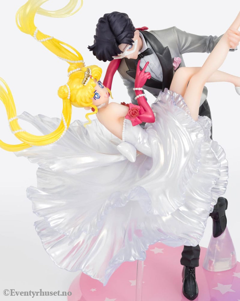 Sailor Moon FiguartsZERO Chouette PVC Statue Usagi & Tuxedo Mask Moonlight Glow Edition 24 cm Manga & Anime