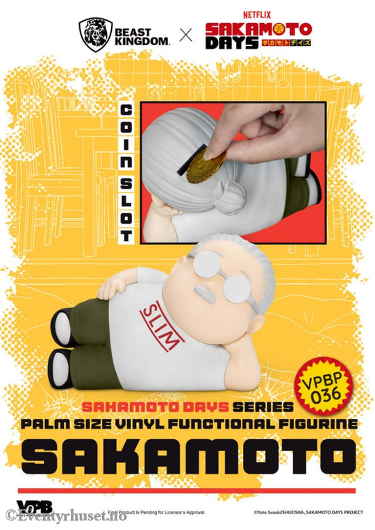 Sakamoto Days Piggy Vinyl Bank Taro Sakamoto 14 cm Home & Gifts