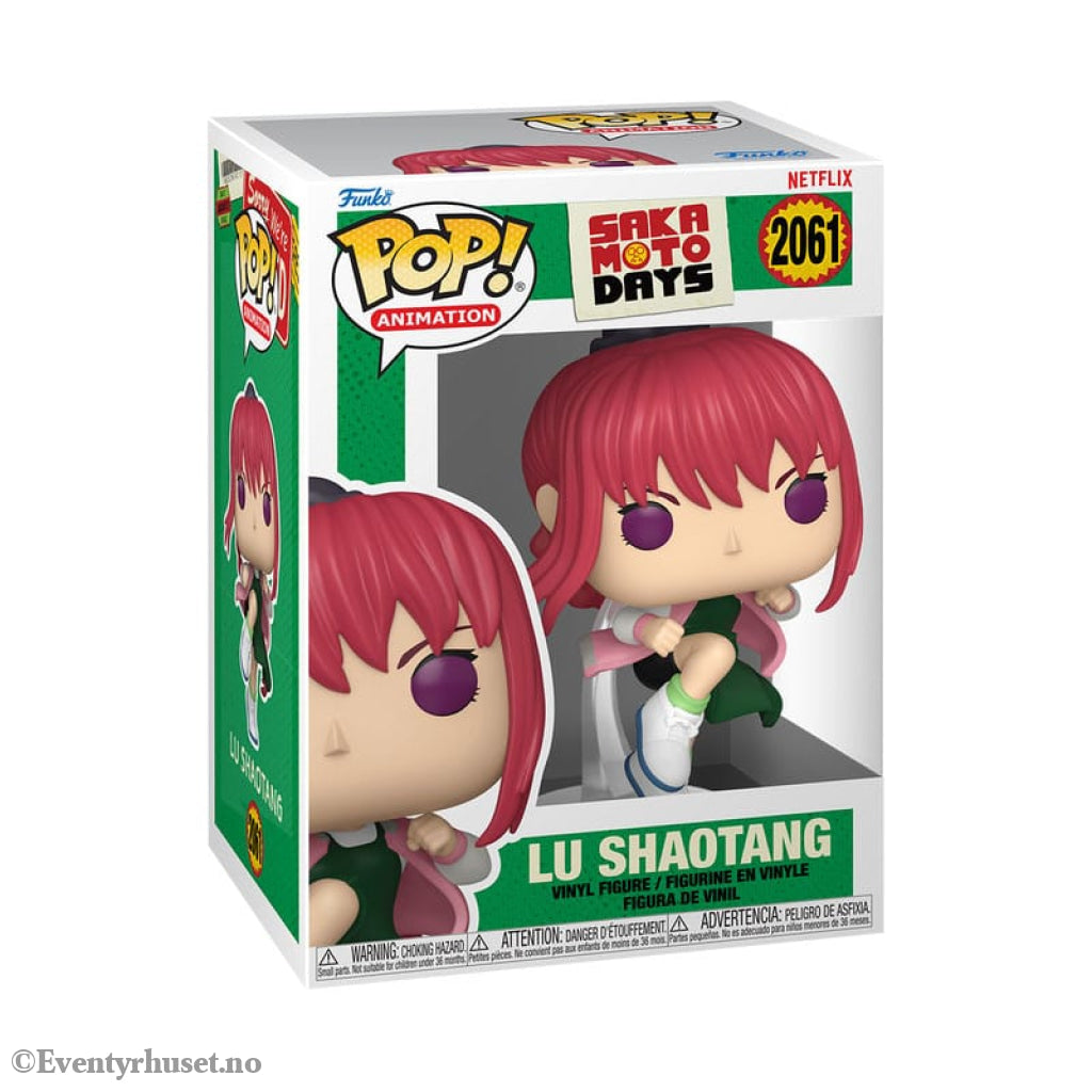 Sakamoto Days POP! Animation Vinyl Figures Lu 9 cm Manga & Anime
