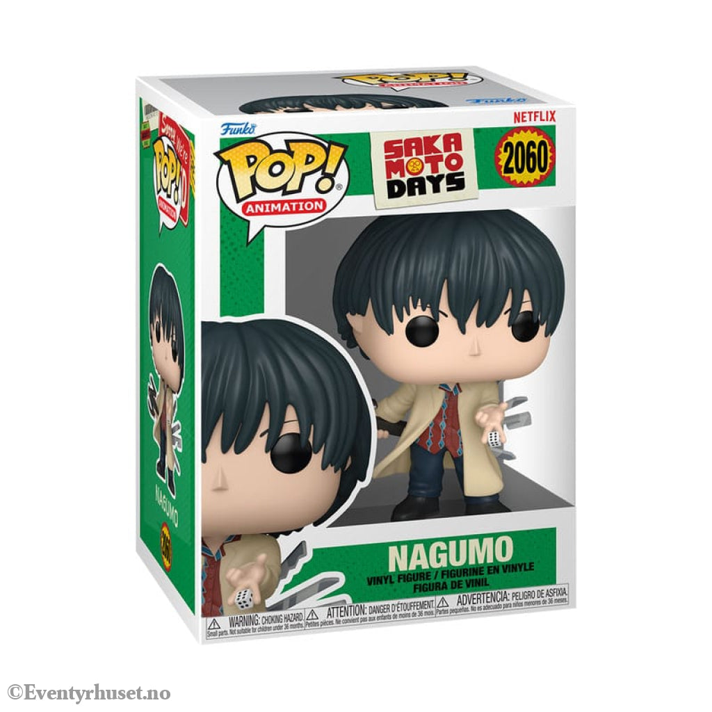 Sakamoto Days POP! Animation Vinyl Figures Saka Days- Yoichi Nagumo 9 cm Manga & Anime