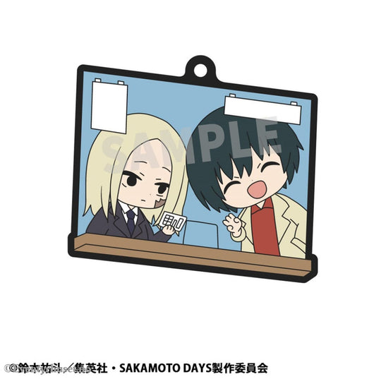 Sakamoto Days Rubber Mascot Buddycolle Rubber Charms Vol. 2 7 cm Assortment (6) Manga & Anime