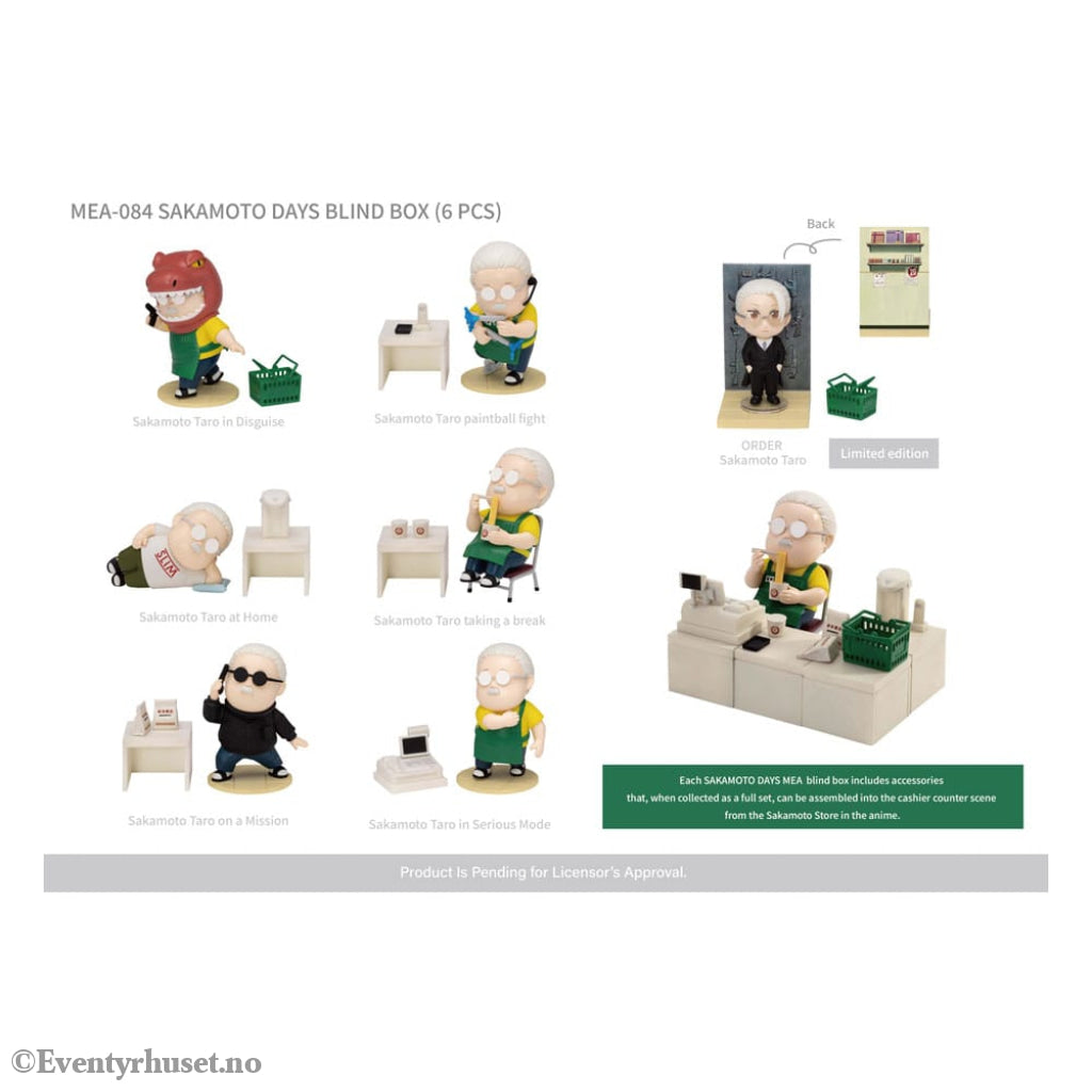 Sakamoto Nichijou Store Series figures Sakamoto Taro Blind Box (6) Toys