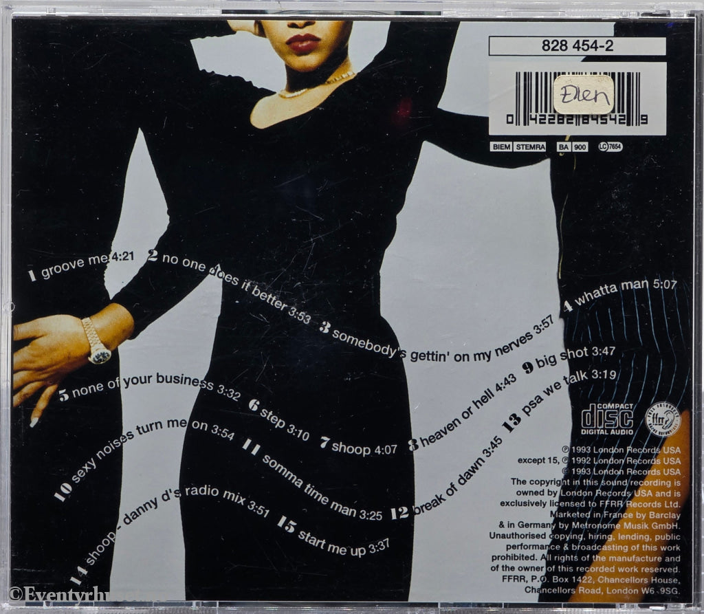 Salt-N-Pepa. 1993. Very Necessary. CD