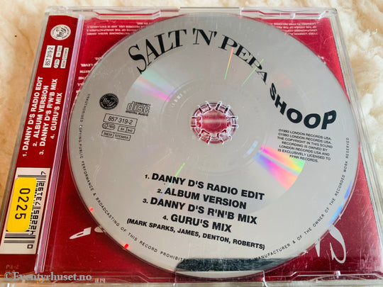 Salt 'N' Pepa. Shoop. 1993. CD.