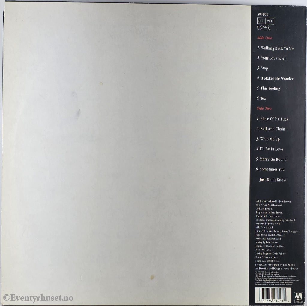 Sam Brown. 1988. Stop! . LP.