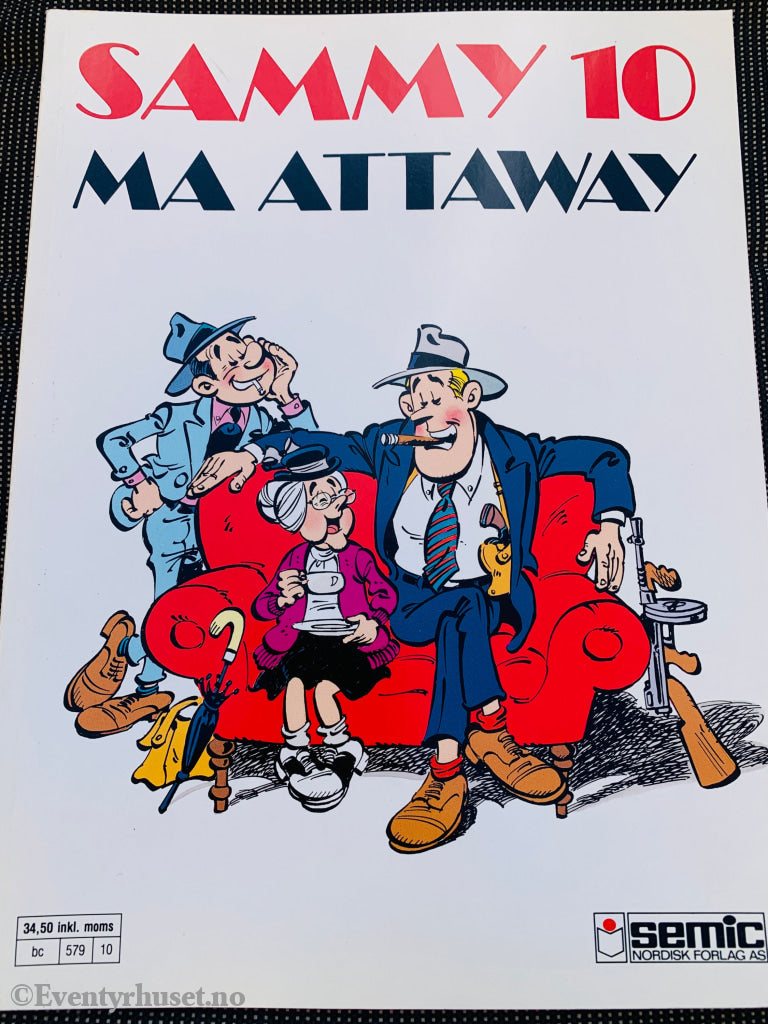 Sammy 10: Ma Attaway (1985). Tegneseriealbum.