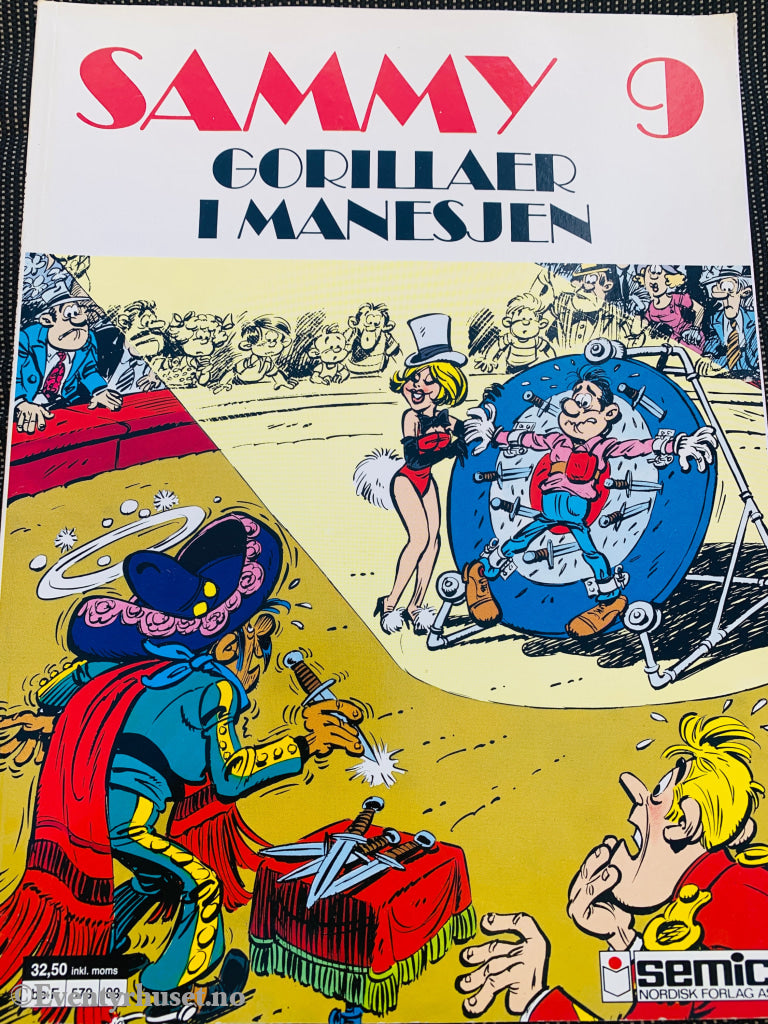 Sammy 9: Gorillaer i Manesjen (1986). Tegneseriealbum.