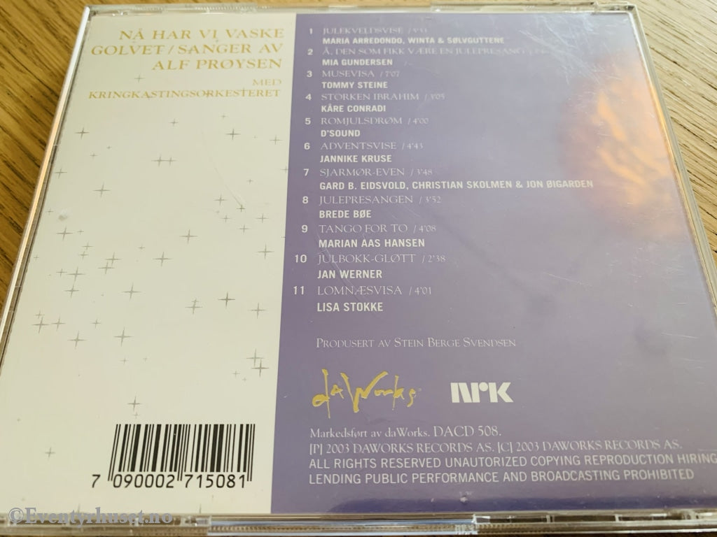 Sanger Av Alf Prøysen (Nrk). Cd. Cd