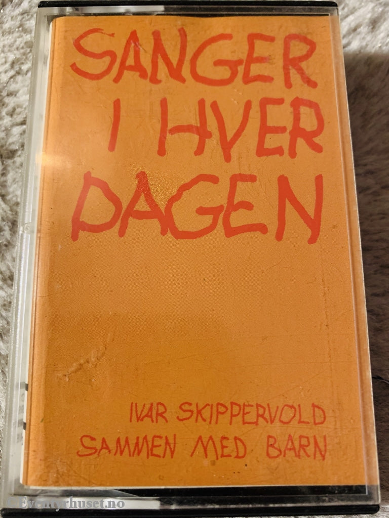 Sanger I Hverdagen Med Ivar Skippervold Sammen Barn. 1977. Kassett. Kassett (Mc)